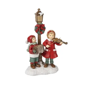 Bambini decorativi musicisti design nostalgic christmas, in poliresina.