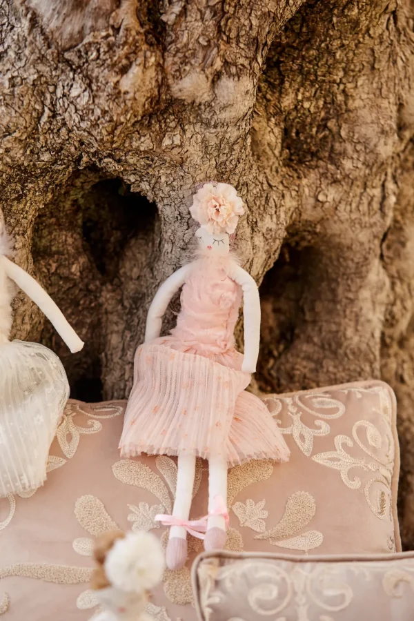 Bambola/Angelo decorativa mod.SHAILAu00a0 colore rosa