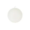 Candela di Natale Sfera bianca