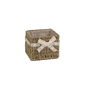 Cestino multiuso in abaca disponibile in 2 varianti