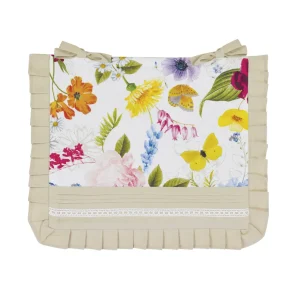 Copriforno stampato con tramezzo applicato e frill - LAVORATO A MANOrnDimensioni: cm 50x40rn100% cotone