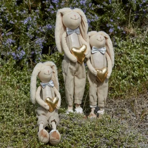 Decorazione coniglio disponibile in 2 varianti e in due misure.