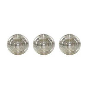 Portacandele di Natale in vetro