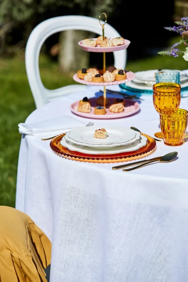 Set 2 Bicchieri motivo in rilievo