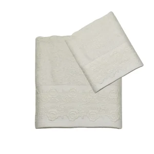 SET ASCIUGAMANI 100% COTONE IN 3 VARIANTI DI COLORE