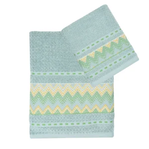 SET ASCIUGAMANI 100% COTONE NUA COTTON IN 6 VARIANTI DI COLORE