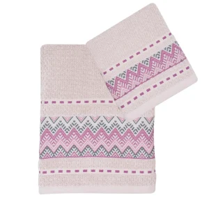 SET ASCIUGAMANI 100% COTONE NUA COTTON IN 6 VARIANTI DI COLORE