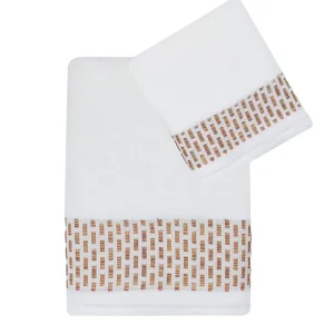 SET ASCIUGAMANI 100% COTONE NUA COTTON IN 6 VARIANTI DI COLORE