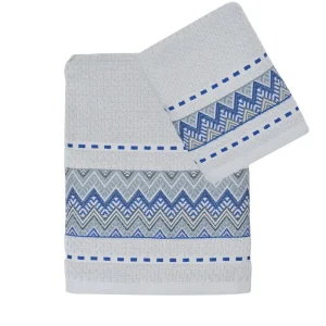 SET ASCIUGAMANI 100% COTONE NUA COTTON IN 6 VARIANTI DI COLORE