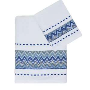 SET ASCIUGAMANI 100% COTONE NUA COTTON IN 6 VARIANTI DI COLORE