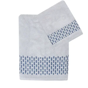 SET ASCIUGAMANI 100% COTONE NUA COTTON IN 6 VARIANTI DI COLORE