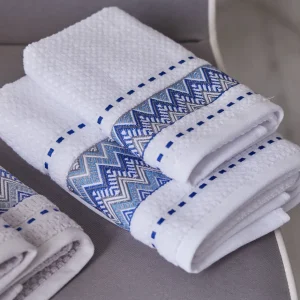 SET ASCIUGAMANI 100% COTONE NUA COTTON IN 6 VARIANTI DI COLORE