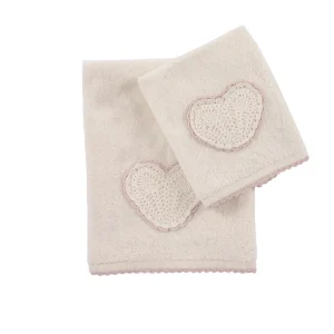 Set asciugamani 100% cotone per il bagno in 4 varianti di colore