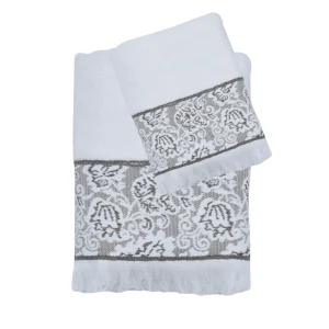 SET ASCIUGAMANI LINO E COTONE IN 3 VARIANTI DI COLORE