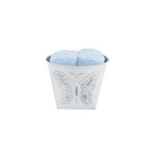 Set di 4 lavette 100% cotone in 6 varianti di colore