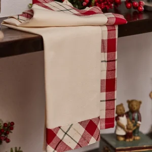 Set 2pz strofinacci a quadri