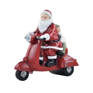 Statuine decorative babbo natale