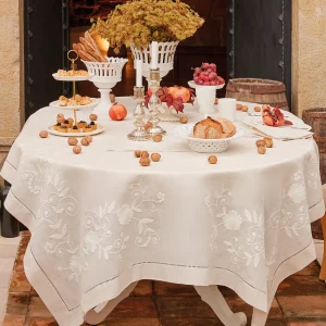 Striscia con ricamo orlo a giorno disponibile in 2 varianti di colore