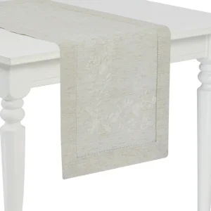 Striscia con ricamo orlo a giorno disponibile in 2 varianti di colore