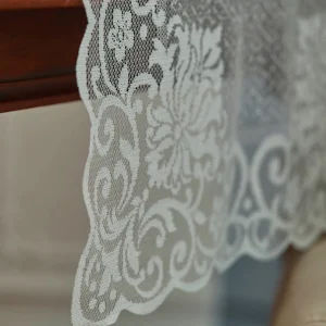 STRISCIA DA TAVOLA PIZZO FILET DISPONIBILE IN 2 VARIANTI DI COLORE