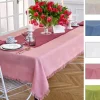 TOVAGLIA IN PURO LINO CON FRANGE DISPONIBILE IN 6 COLORI