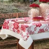 TOVAGLIA LINO E COTONE STAMPA FLOREALE