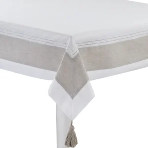 TOVAGLIA ORLO A GIORNO E BALZA IN LINO DISPONIBILE IN 3 COLORI