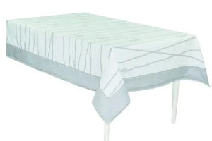 TOVAGLIA ZANTE PANAMA FIAMMATA CON STAMPA A CORDA E PASSAMANERIA LAVORATA A MANO