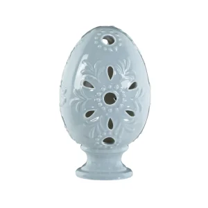 Uovo pasquale decorativo porcellana disponibile in 2 misure